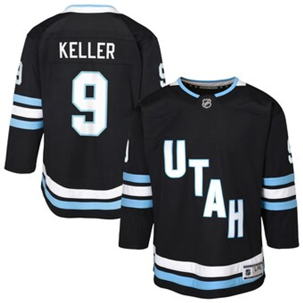 Youth Clayton Keller Black Utah Hockey Club Home Premier Player Jersey