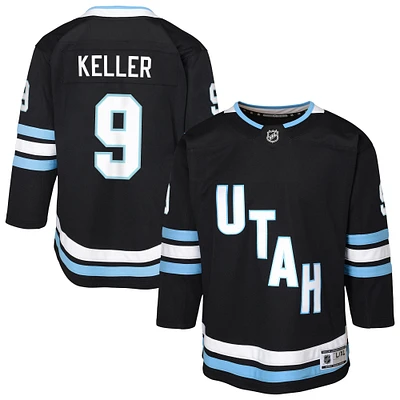 Youth Clayton Keller Black Utah Hockey Club Home Premier Player Jersey