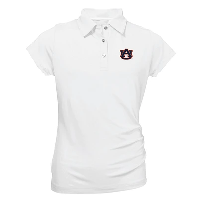 Youth Garb White Auburn Tigers Brighton Polo