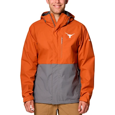 Men's Columbia  Texas Orange Longhorns Big & Tall Field Bound Omni-Tech™ Full-Zip Jacket