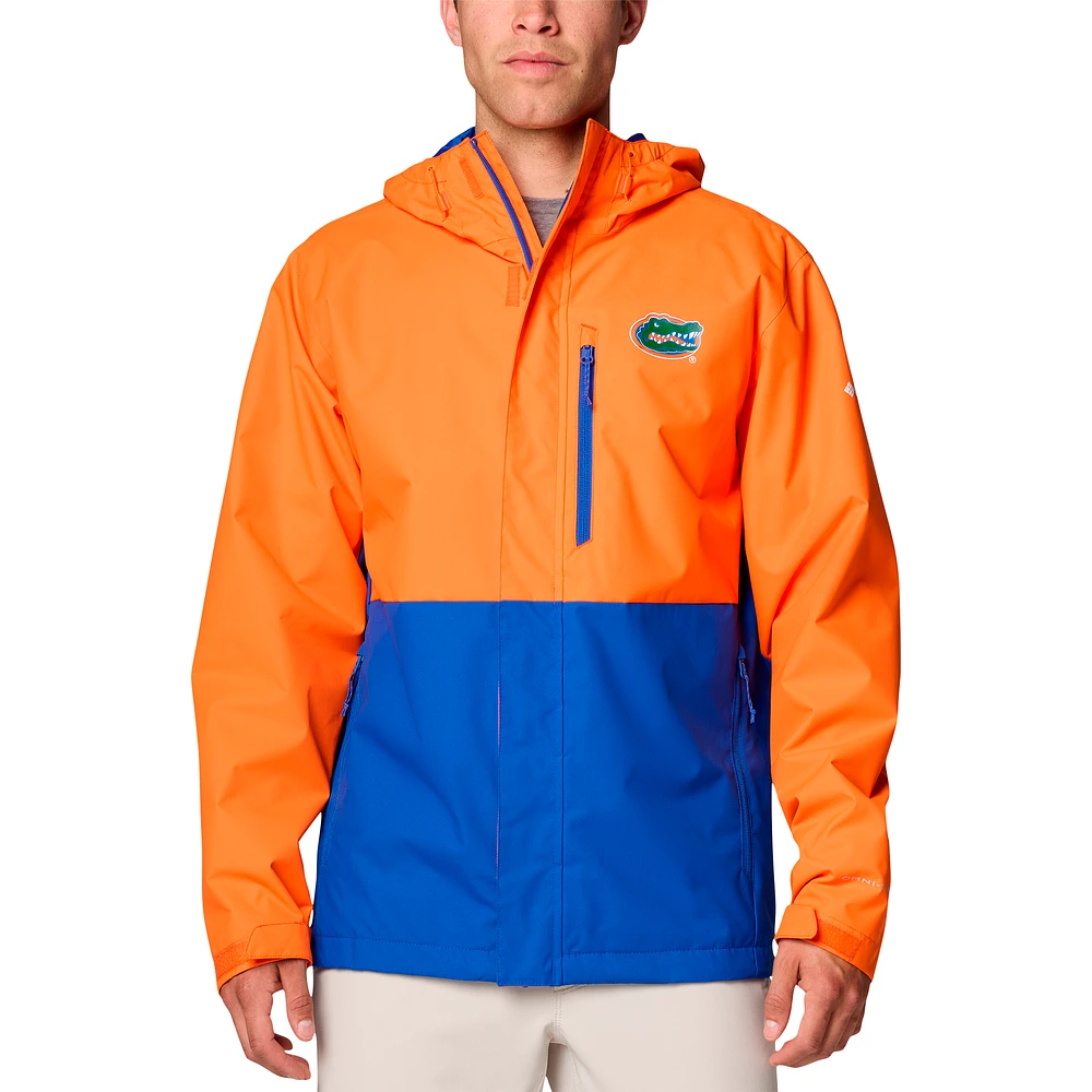 Men's Columbia  Orange Florida Gators Big & Tall Field Bound Omni-Tech™ Full-Zip Jacket