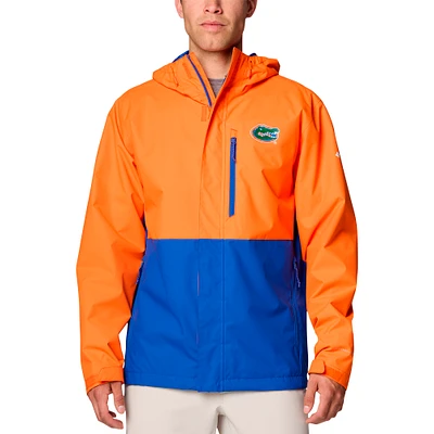 Men's Columbia  Orange Florida Gators Big & Tall Field Bound Omni-Tech™ Full-Zip Jacket