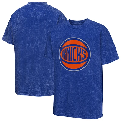 Youth  Blue New York Knicks Rugged Defense T-Shirt