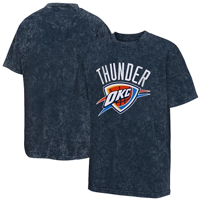 Youth  Navy Oklahoma City Thunder Rugged Defense T-Shirt