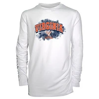 Toddler Garb White Virginia Cavaliers Jesse Long Sleeve Sun Shirt