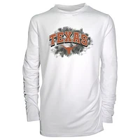 Toddler Garb White Texas Longhorns Jesse Long Sleeve Sun Shirt