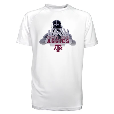 Toddler Garb White Texas A&M Aggies Kevin Raglan Sun Shirt