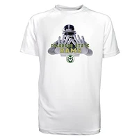 Toddler Garb White Colorado State Rams Kevin Raglan Sun Shirt