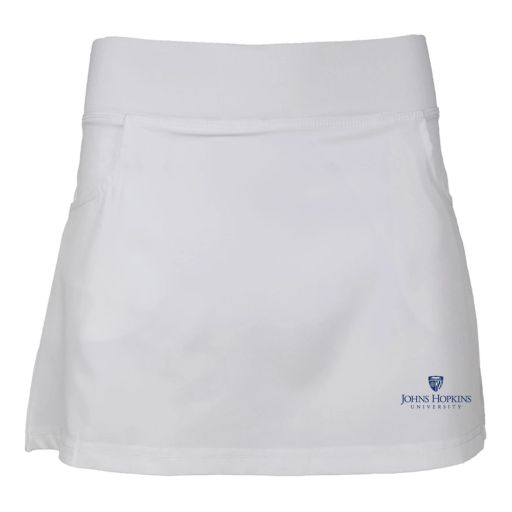 Girls Youth Garb White Johns Hopkins Blue Jays Sara Skort