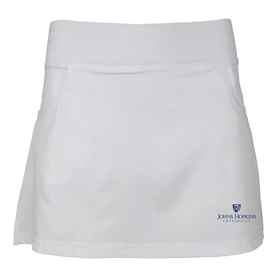 Girls Youth Garb White Johns Hopkins Blue Jays Sara Skort