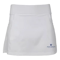 Girls Youth Garb White Johns Hopkins Blue Jays Sara Skort