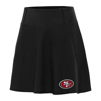 Women's Antigua Black San Francisco 49ers Chip Skort