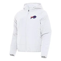 Women's Antigua  White Buffalo Bills Universe Full-Zip Hoodie Jacket