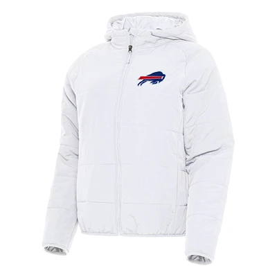 Women's Antigua  White Buffalo Bills Universe Full-Zip Hoodie Jacket