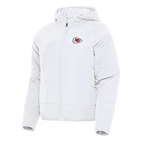 Women's Antigua Kansas City Chiefs Universe Full-Zip Hoodie Jacket