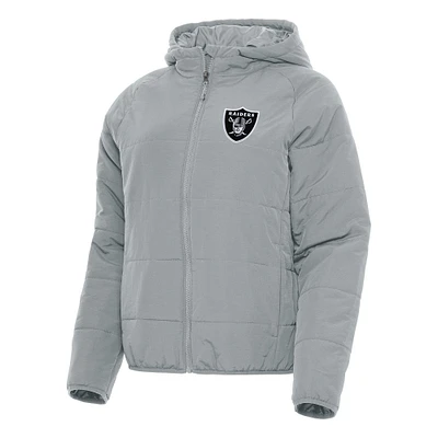 Women's Antigua Las Vegas Raiders Universe Full-Zip Hoodie Jacket