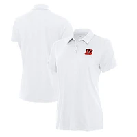 Women's Antigua Cincinnati Bengals Reprocess Polo