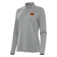Women's Antigua Washington Commanders Reprocess Quarter-Zip Top