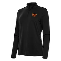 Women's Antigua Washington Commanders Reprocess Quarter-Zip Top
