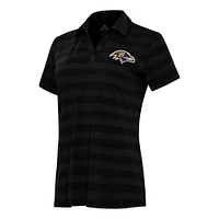 Women's Antigua Baltimore Ravens Tunnel Polo