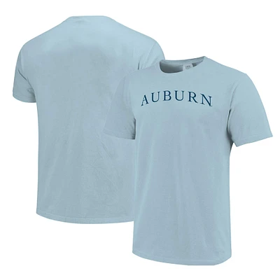 Unisex  Light Blue Auburn Tigers Comfort Colors Fashion Color Arch T-Shirt