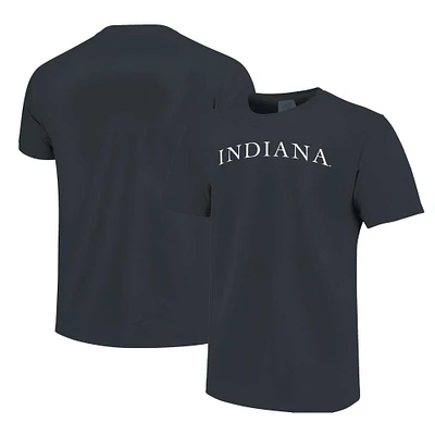 Unisex  Navy Indiana Hoosiers Comfort Colors Fashion Color Arch T-Shirt