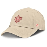 Women's Fanatics Natural Canada 2025 4 Nations Face-Off Adjustable Hat