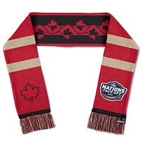 Fanatics Red/Natural Canada 2025 4 Nations Face-Off Team Scarf