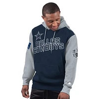 Men's G-III Sports by Carl Banks Navy Dallas Cowboys Extreme Pullover Hoodie