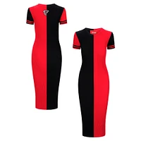 Women's STAUD  Black/Red Atlanta Falcons Colleen Dress