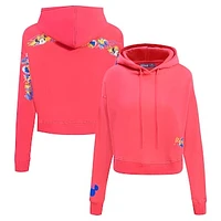 Women's Freeze Max  Pink Mickey & Friends Minnie and Daisy Cropped Pullover Hoodie
