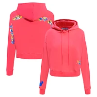 Women's Freeze Max  Pink Mickey & Friends Minnie and Daisy Cropped Pullover Hoodie