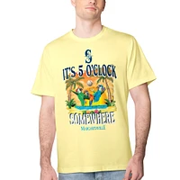 Men's Margaritaville Yellow Seattle Mariners Five O'Clock Graphic T-Shirt