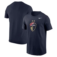 Men's Nike Navy North Carolina Courage Primary Logo Core T-Shirt