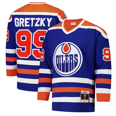 Men's Wayne Gretzky Royal Edmonton Oilers 1979-80 Power Play Jersey