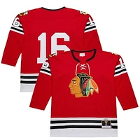 Men's Bobby Hull Scarlet Chicago Blackhawks 1960-61 Power Play Jersey