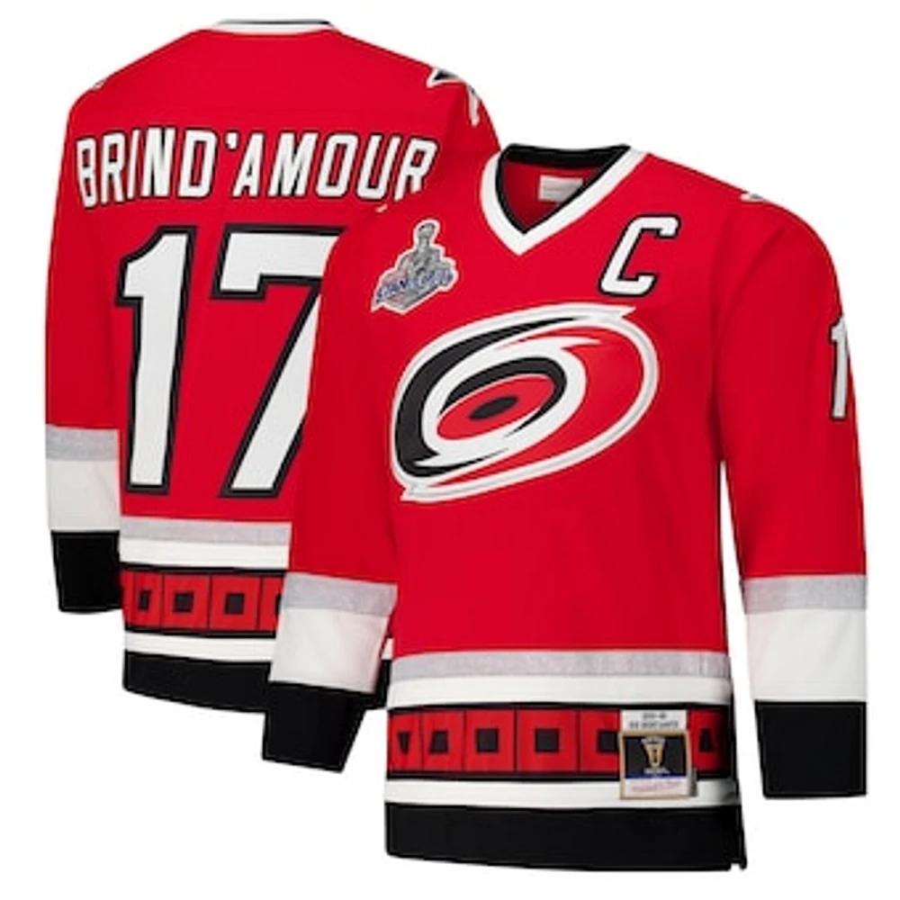 Men's Rod Brind'Amour Red Carolina Hurricanes 2005-06 Power Play Jersey