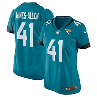 Women's Nike Josh Hines-Allen Teal Jacksonville Jaguars Player Game Jersey