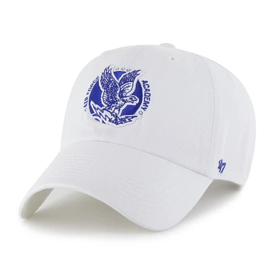 Men's '47 White Air Force Falcons Vault Clean Up Adjustable Hat