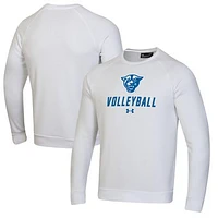 Men's Under Armour Georgia State Panthers Volleyball Rival Fleece Raglan Pullover Sweatshirt