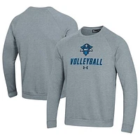 Men's Under Armour New Orleans Privateers Volleyball Rival Fleece Raglan Pullover Sweatshirt