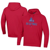 Men's Under Armour American University Eagles Rival Fleece Pullover Hoodie