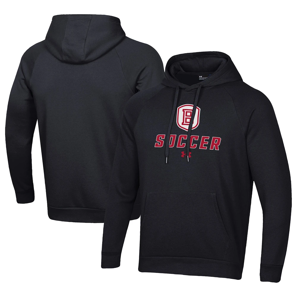 Men's Under Armour Bradley Braves Rival Fleece Pullover Hoodie