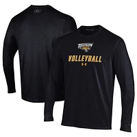 Men's Under Armour Towson Tigers Volleyball Performance Long Sleeve T-Shirt