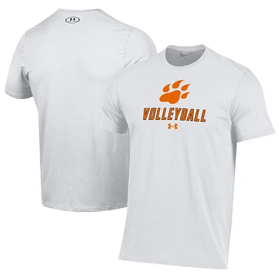 Men's Under Armour White Sam Houston State Bearkats Volleyball Performance T-Shirt
