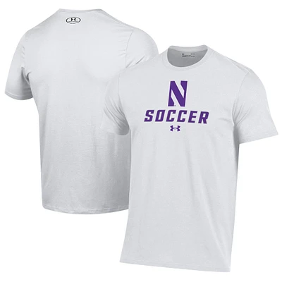 Men's Under Armour Northwestern Wildcats Soccer Performance T-Shirt