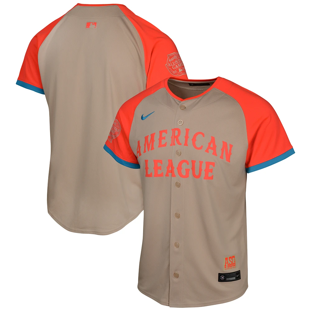 Youth Nike  Cream American League 2024 MLB All-Star Game Limited Jersey