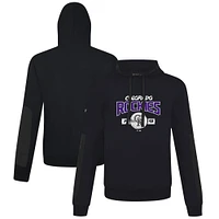 Men's Levelwear Black Colorado Rockies Bombay Pullover Hoodie