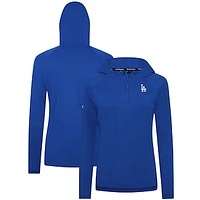 Women's Levelwear Royal Los Angeles Dodgers Raven Insignia 2.0 Quarter-Zip Jacket