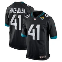 Men's Nike Josh Hines-Allen Black Jacksonville Jaguars Alternate Player Game Jersey